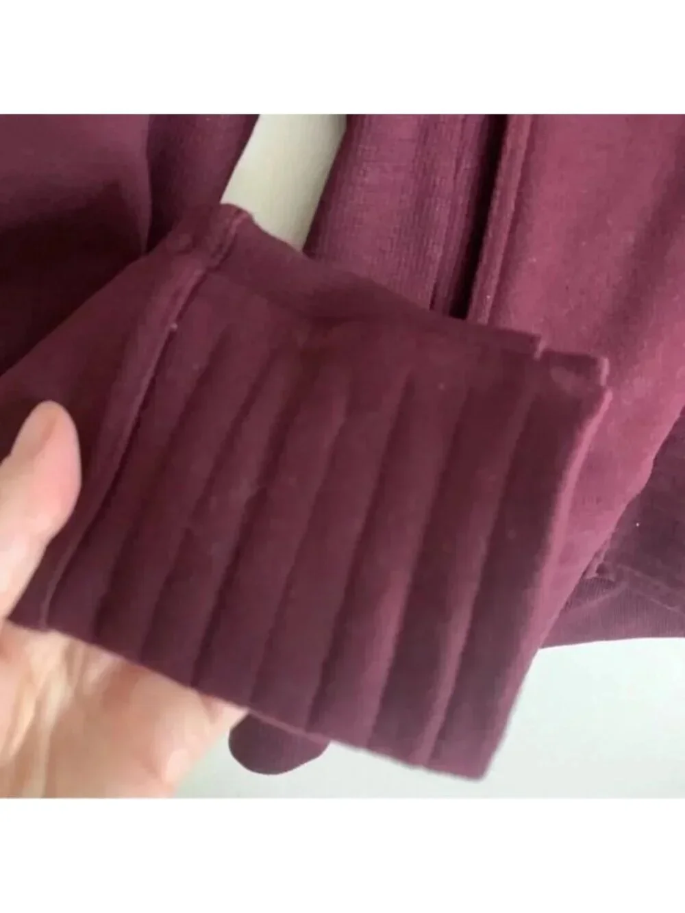 Lululemon Radiant Jacket II Cassis Athletic High Neck Cotton Fleece 10